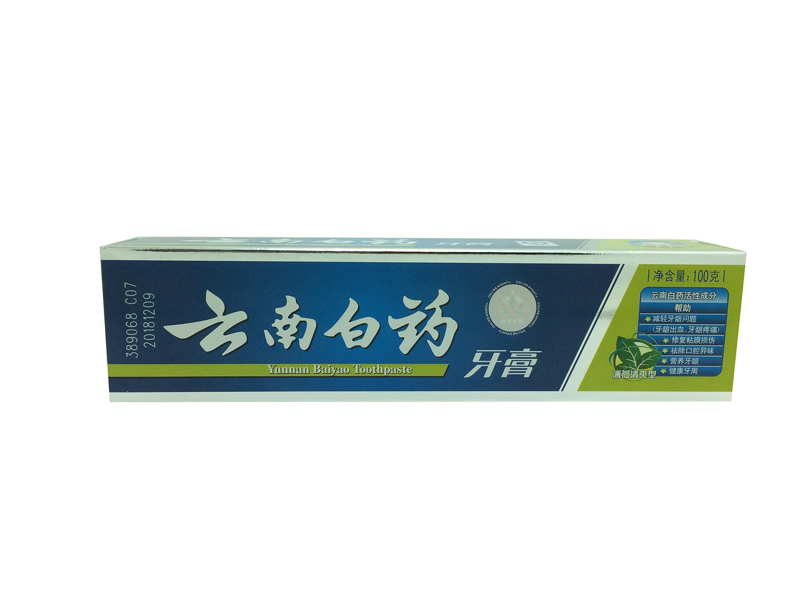 云南白药牙膏100g